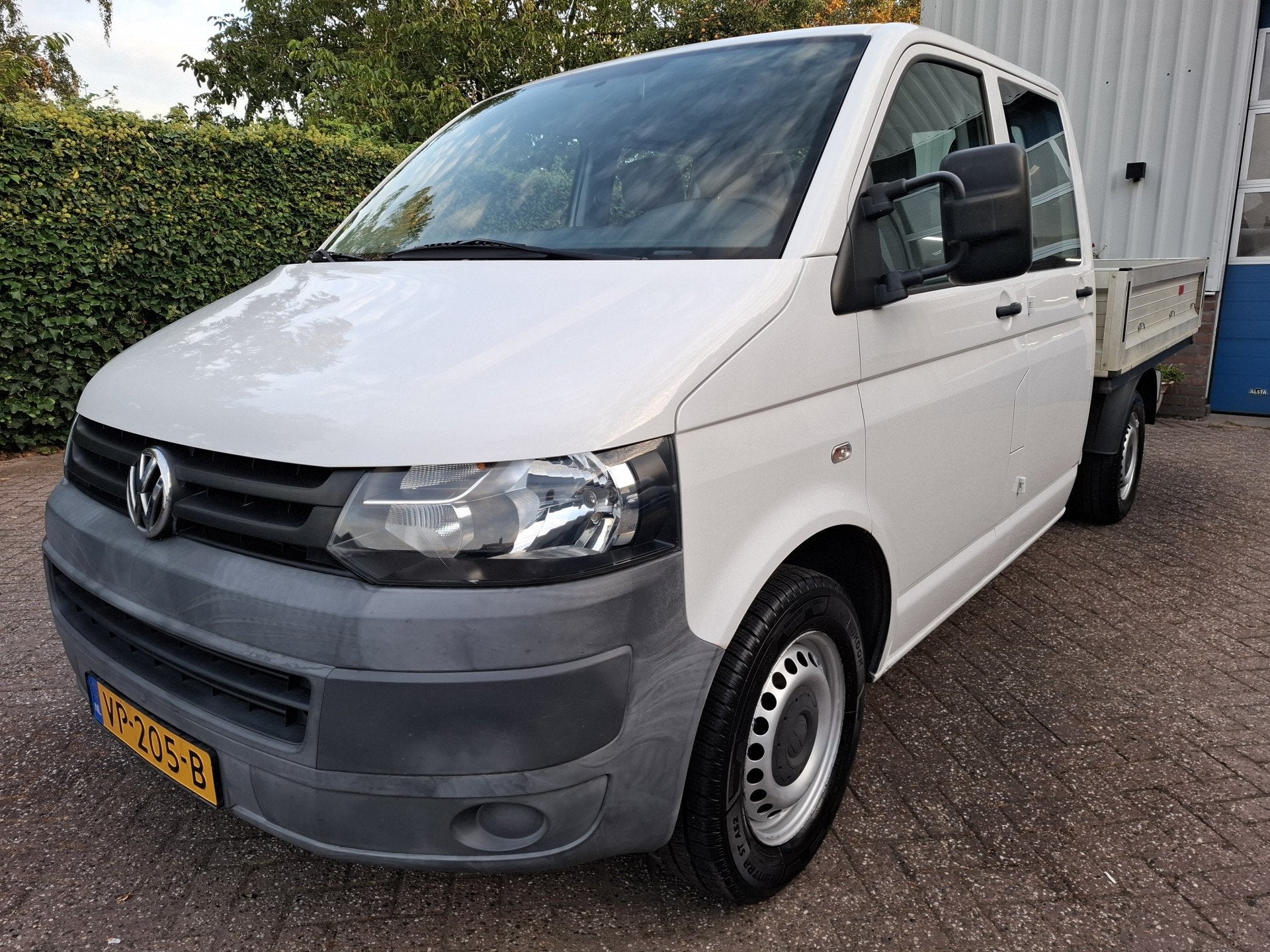 Volkswagen Transporter 2.0 TDI L2H1 DC 6-PERSOONS LAADBAK 10, Auto's, Euro 5, Stof, Gebruikt, 4 cilinders