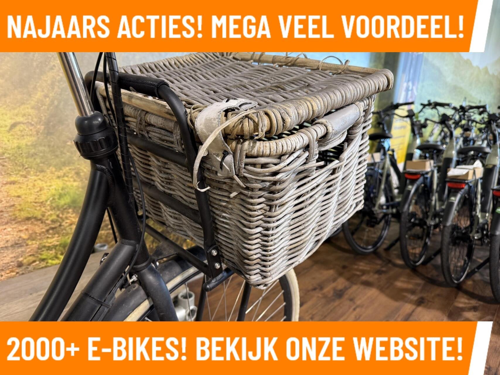 Batavus Pick Up! elektrische fiets met voorwiel motor ebike!, Zo goed als nieuw, 50 km per accu of meer, Batavus
