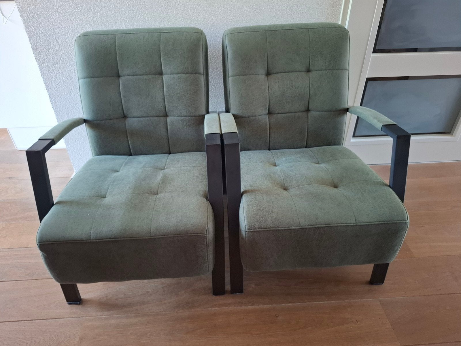 2 fauteuils, Huis en Inrichting, Fauteuils, Ophalen, Gebruikt, 75 tot 100 cm, 50 tot 75 cm