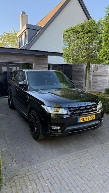 Land Rover Range Rover (sport) 3.0 Tdv6 AUT 2015 Zwart, 3500 kg, 2993 cc, 258 pk, 255 €/maand