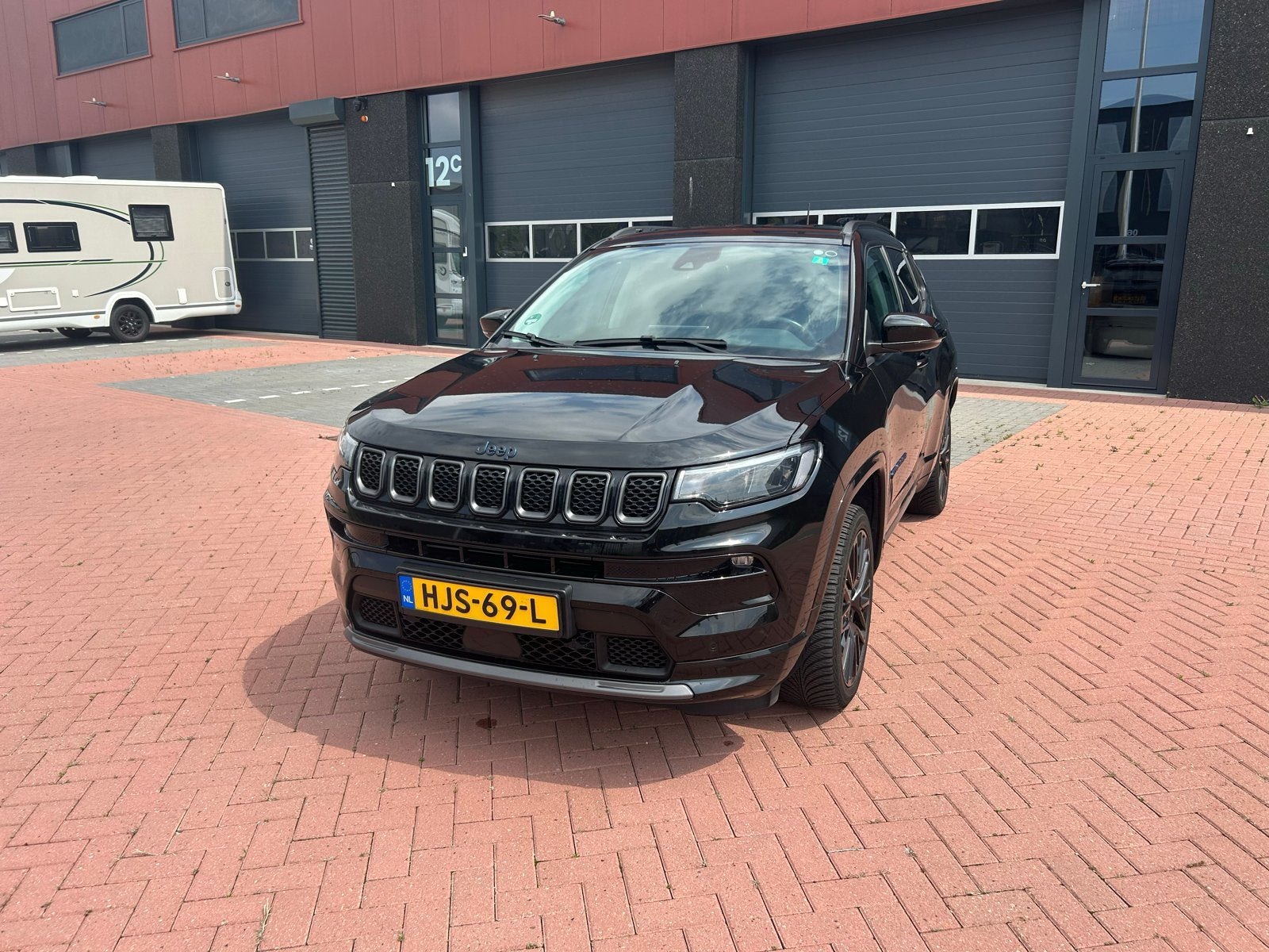 Jeep Compass 1.3T 4XE 240pk Eawd Aut 2022 Zwart, Automaat, Parkeerassistent, 1250 kg, 179 pk