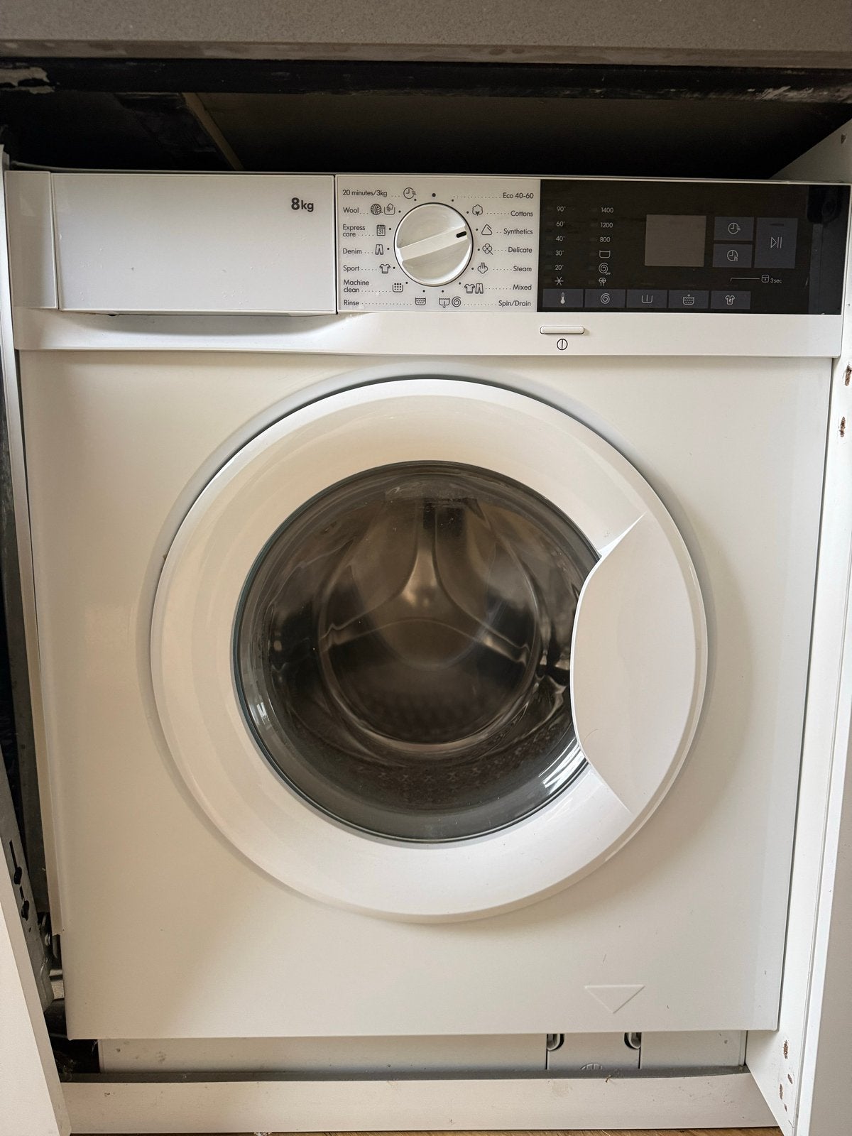 IKEA TVÄTTAD Wasmachine 8kg - Prima Staat, Witgoed en Apparatuur, Ophalen, 1200 tot 1600 toeren, Gebruikt, 8 tot 10 kg
