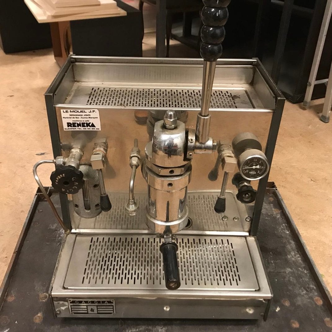 Gaggia Orione Hevel espressomachine project, Ophalen, Zo goed als nieuw, Espresso apparaat