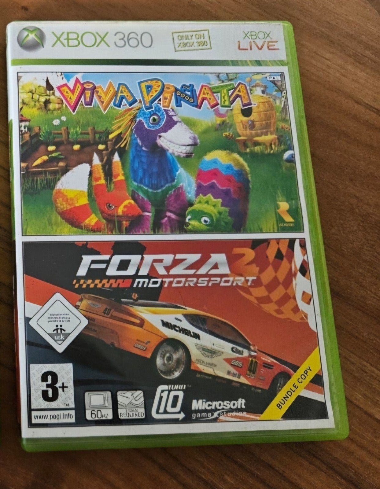 Xbox 360 games – Forza Motorsport 2 + Viva Piñata - Compleet, Racen en Vliegen, 2 spelers, Ophalen of Verzenden, Zo goed als nieuw
