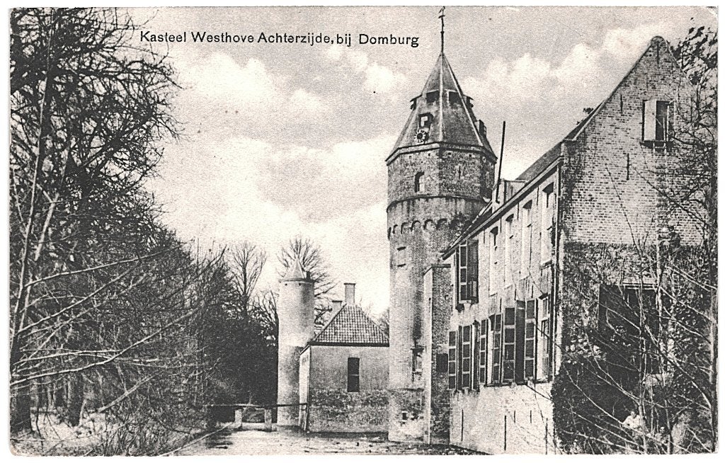 700257	Domburg	ZL	1925 Kasteel	Westhove	Gelopen met zegel