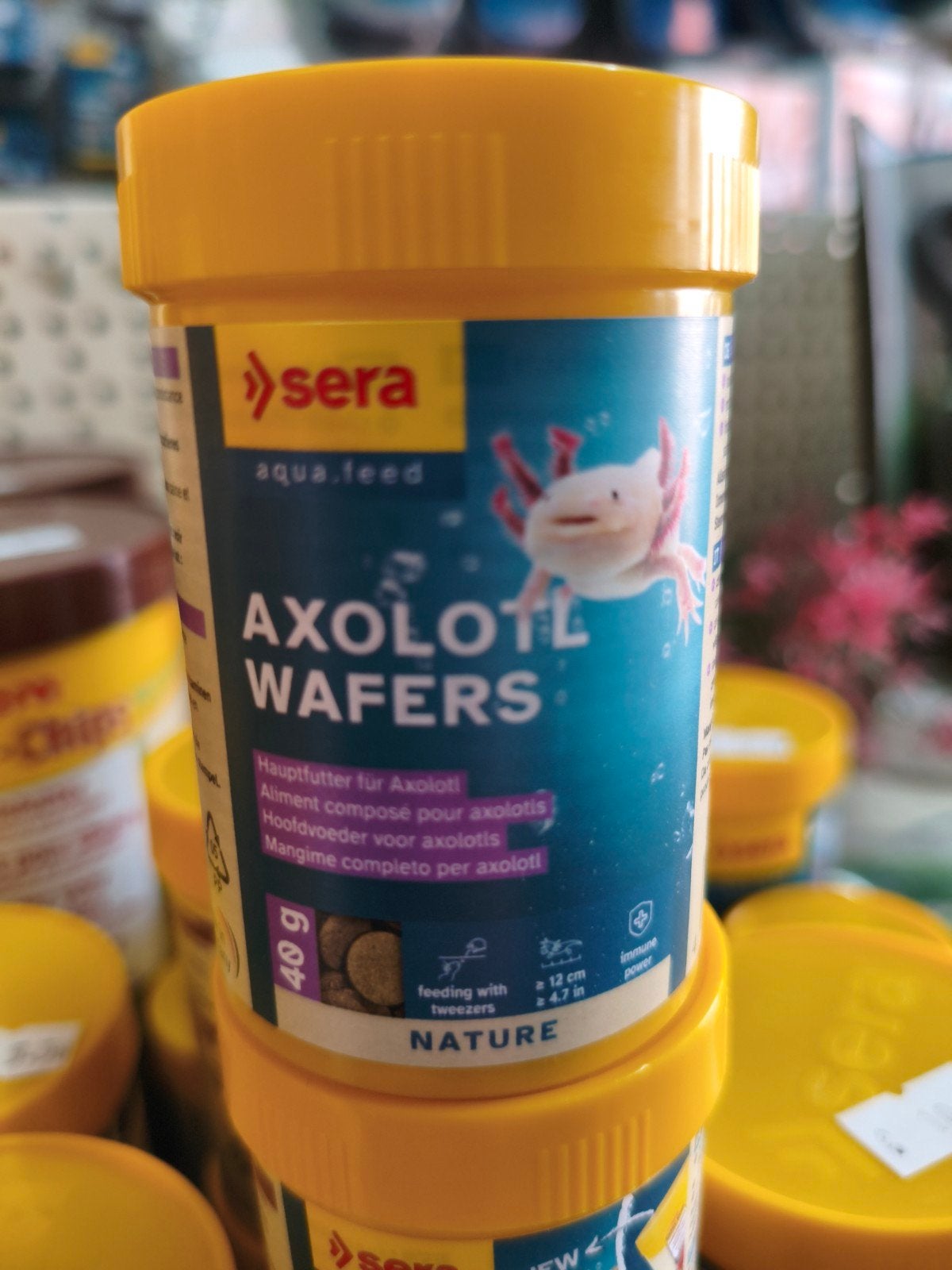 sera axolotl wafers 100ml, Ophalen of Verzenden, Nieuw, Sera