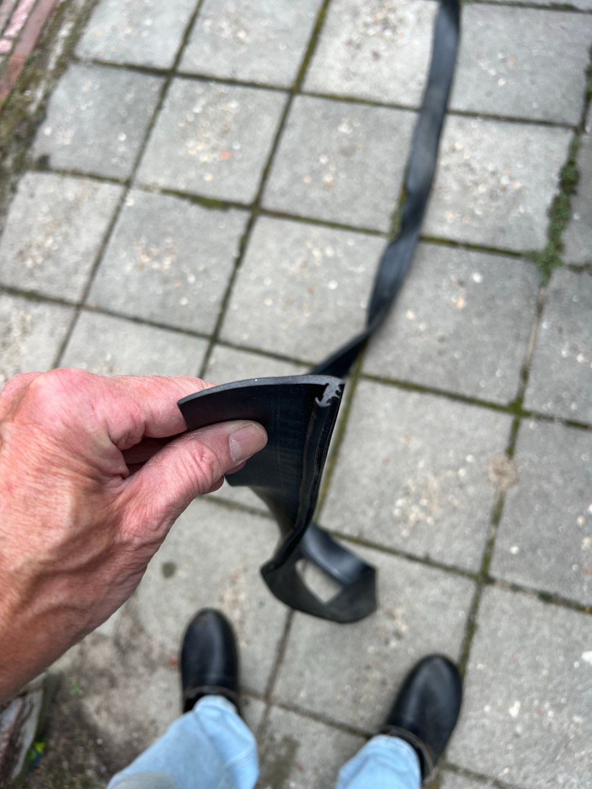 Rubberen afdichting voor terrasoverkapping Tuinmax 6 meter, Ophalen of Verzenden, Nieuw, Veranda
