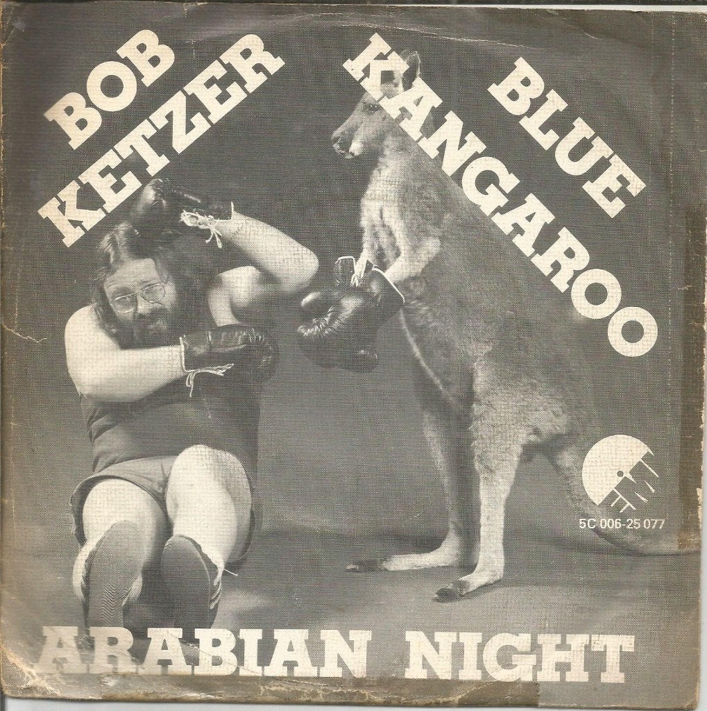 Bob Ketzer – Blue Kangaroo (1975), Fotohoes, Ophalen of Verzenden, Gebruikt, Pop