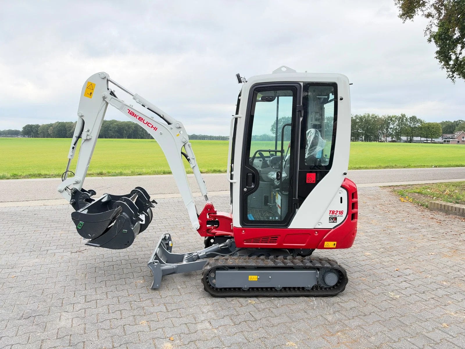 Takeuchi TB216 minigraver nieuw (bj 2026), Graafmachine