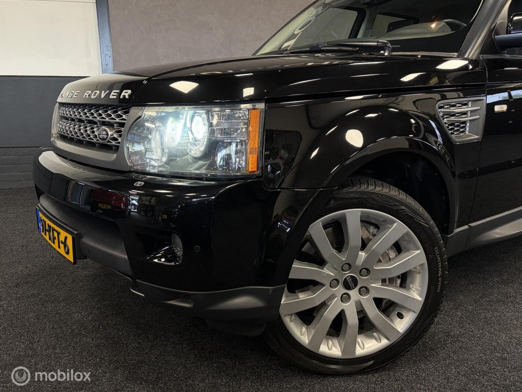 Land Rover Range Rover Sport 5.0 V8 Supercharged HARMAN & KA, Automaat, Euro 5, Gebruikt, Zwart
