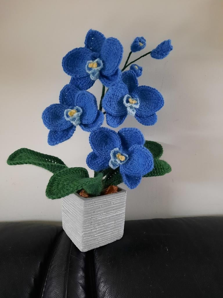 Orchideen gehaakt, Ophalen of Verzenden