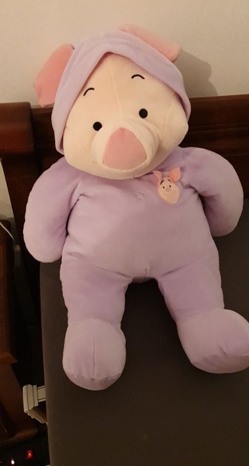 Grote Knuffel Knorretje (Winnie de Poeh) - 70 cm, Disney, Disney, Overige typen, Ophalen of Verzenden