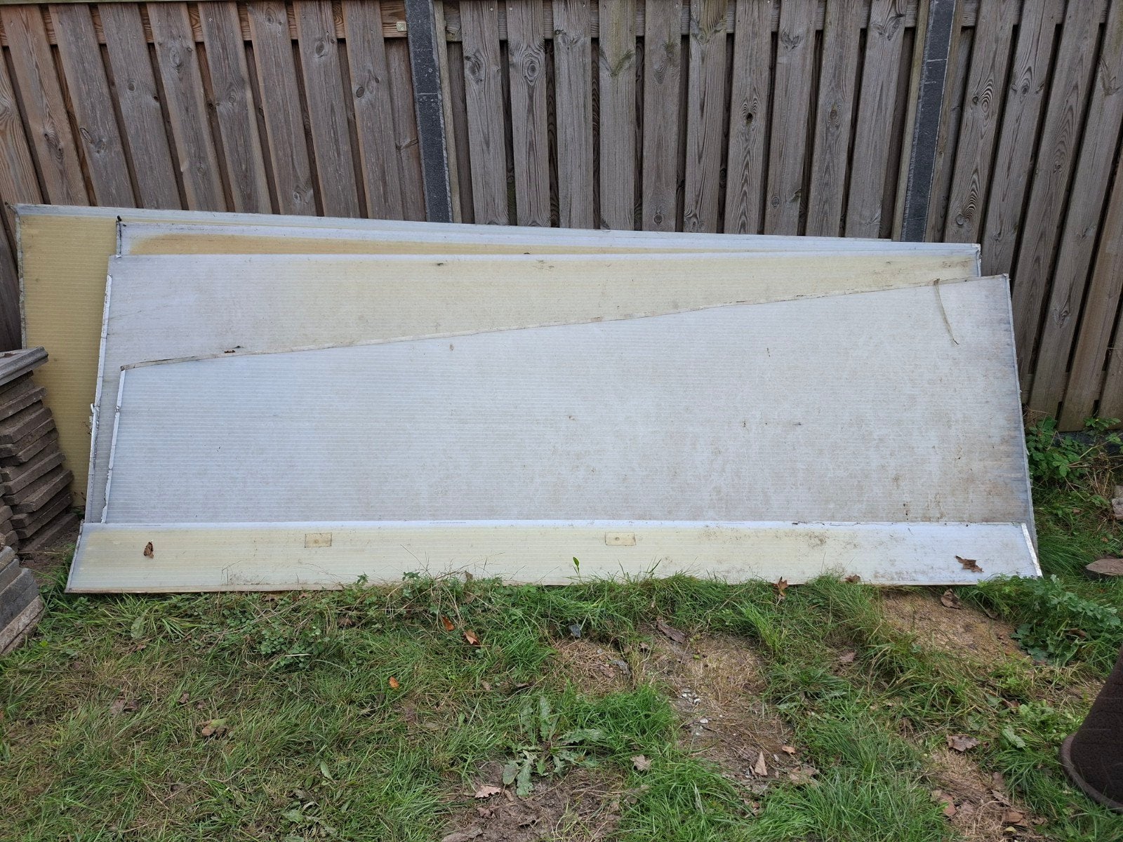 Plastic dakplaten in diverse maten, Kunststof, Gebruikt, Overige kleuren, 15 m² of meer