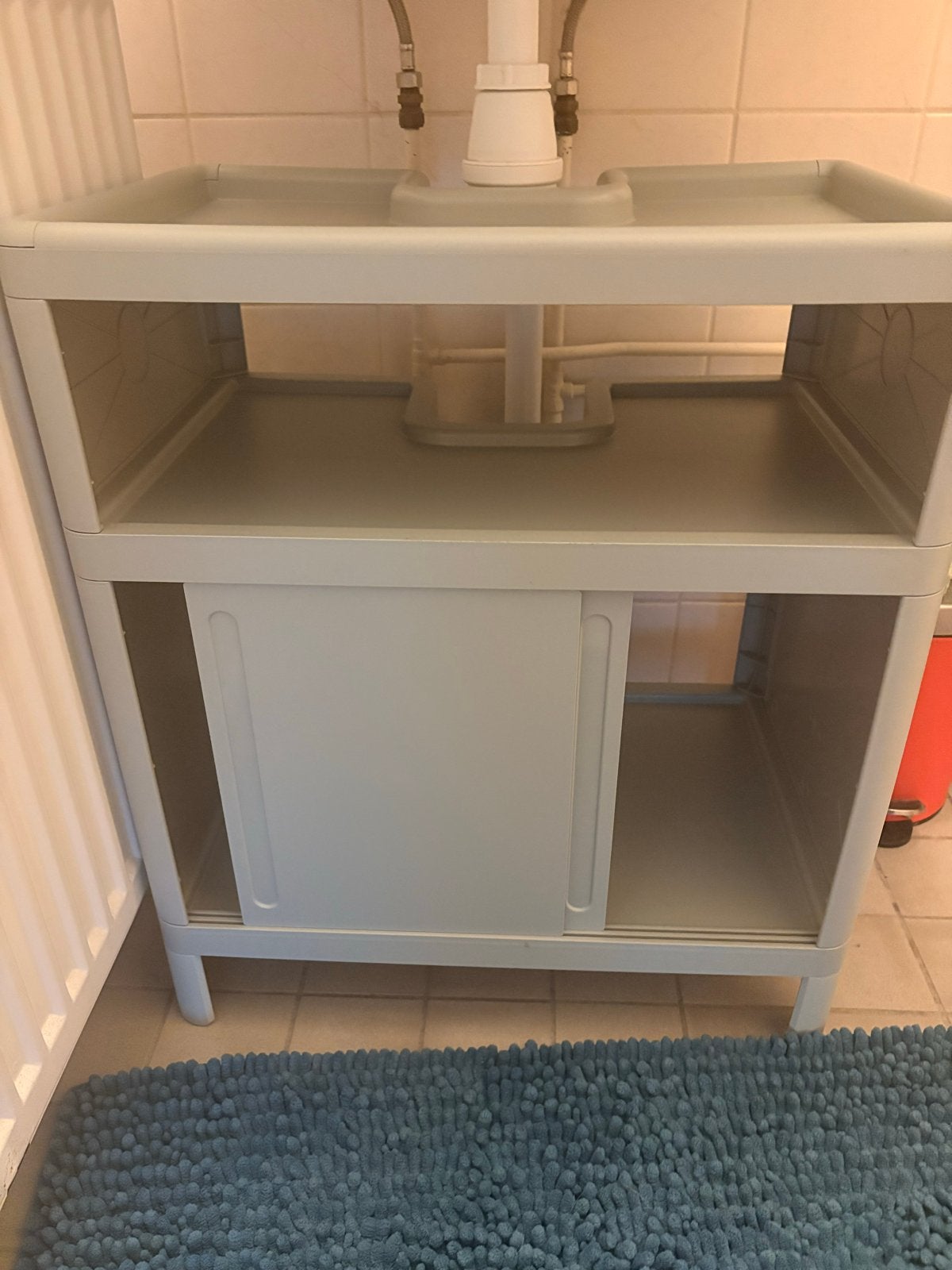 Badkamerkastje IKEA - Praktisch en compact, Huis en Inrichting, Badkamer | Badkamermeubels, Ophalen, Minder dan 50 cm, Gebruikt