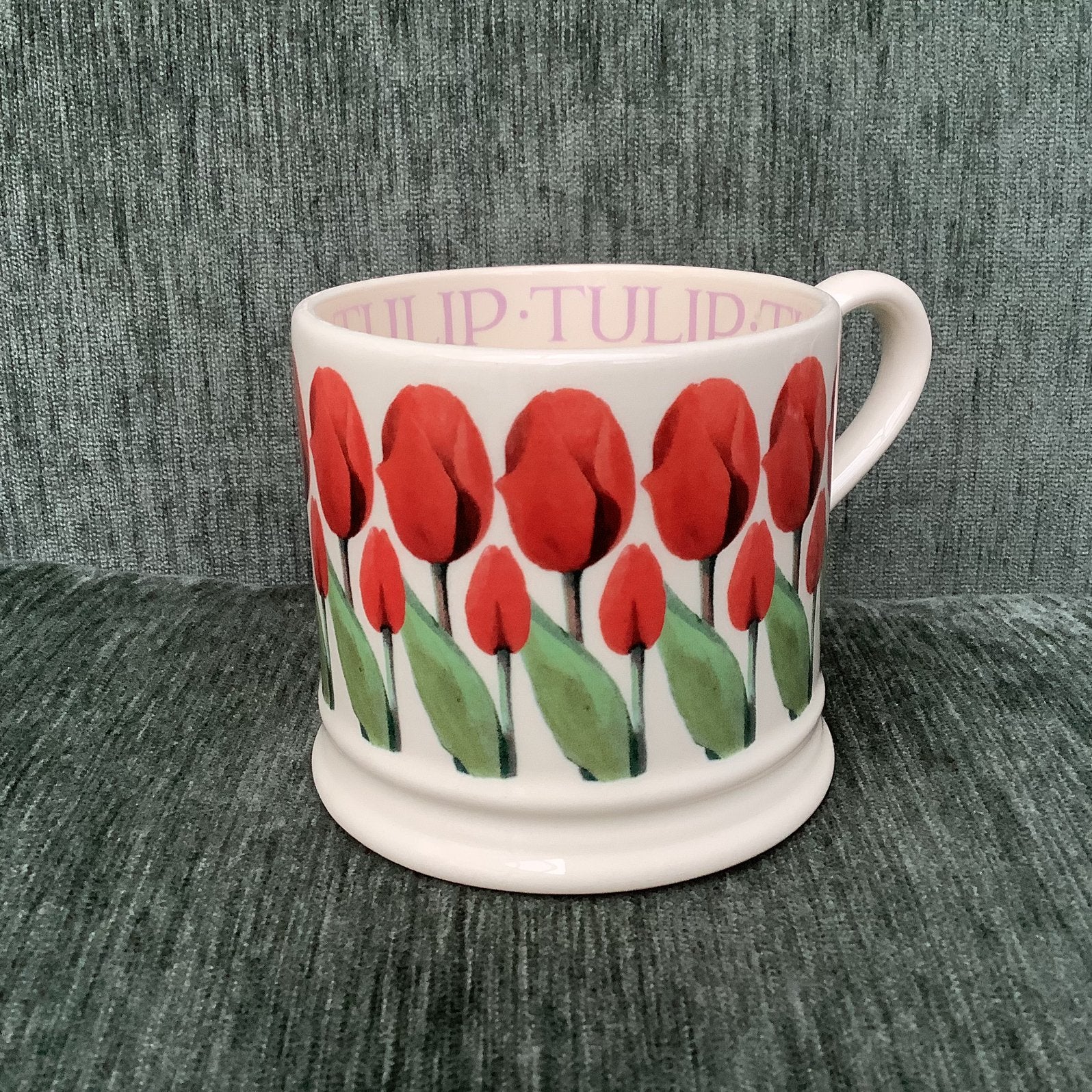 Emma Bridgewater - servies - Babymug - Flowers/TULIPS🌷2010, Zo goed als nieuw, Emma Bridgewater, Overige stijlen, Aardewerk