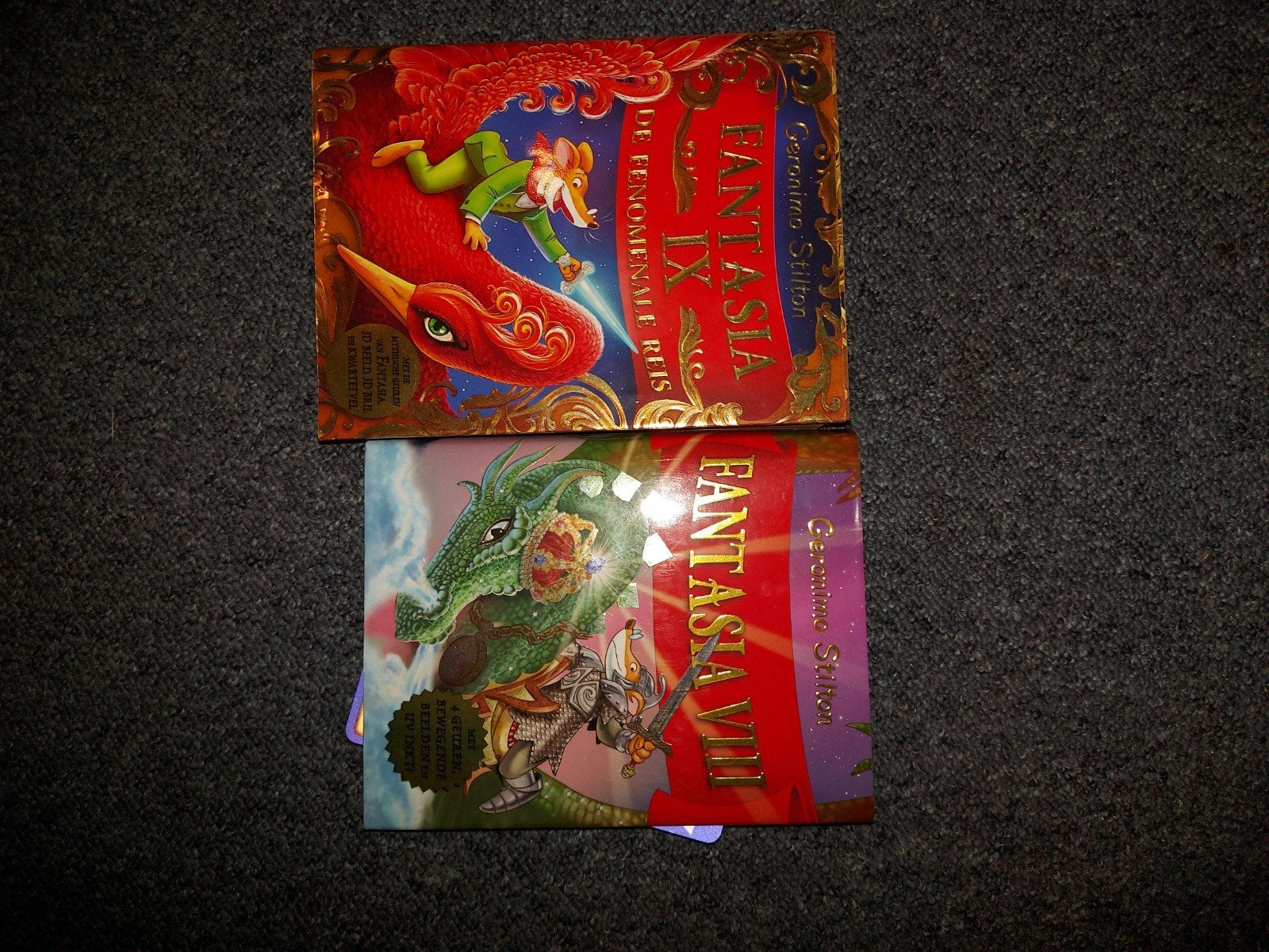 Geronimo Stilton Fantasia IX en VIII - Boeken, Boeken, Ophalen of Verzenden