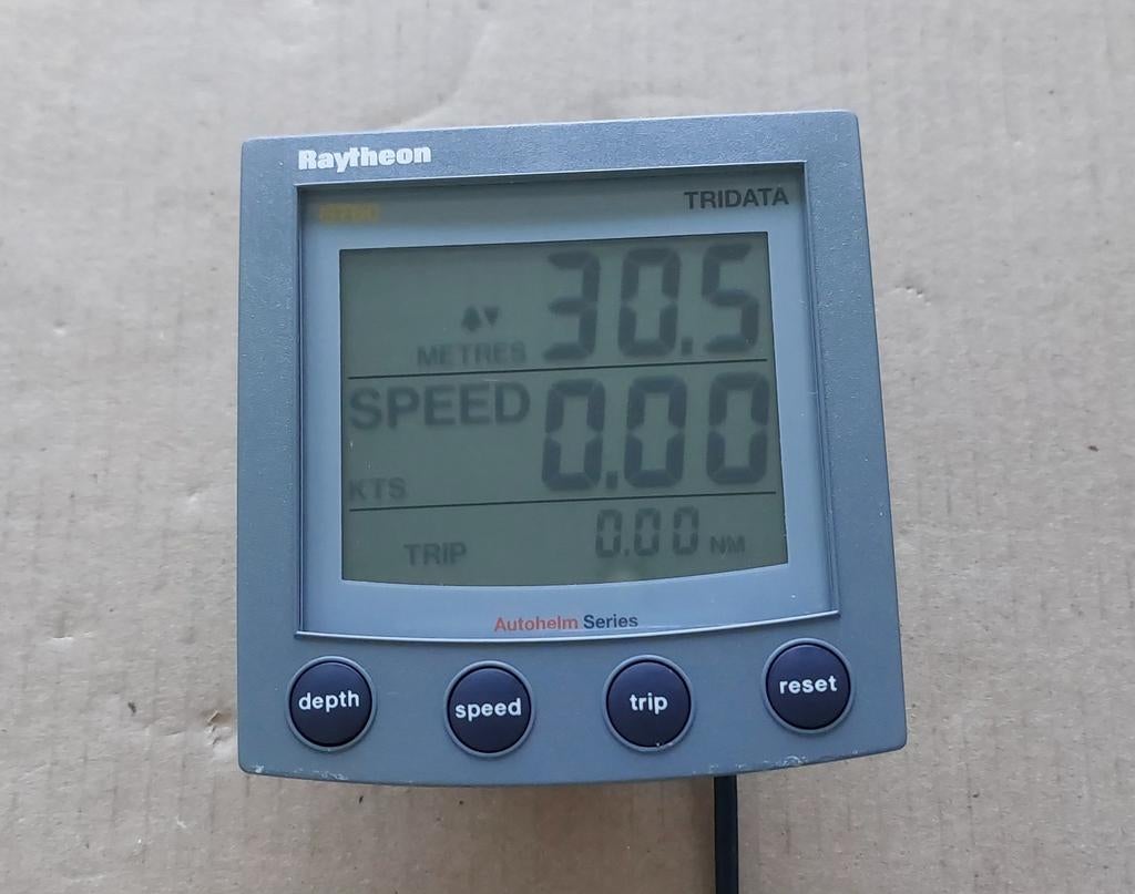 Raymarine ST60 Tridata klokje, Watersport en Boten, Navigatiemiddelen en Scheepselektronica, Ophalen of Verzenden, Zo goed als nieuw