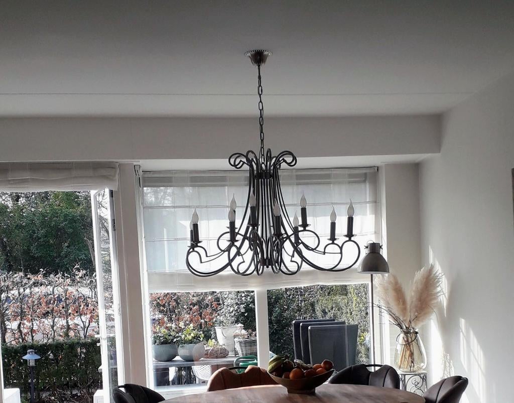 Grote dimbare kroonluchter van Light en Living, Ophalen, Zo goed als nieuw, 75 cm of meer