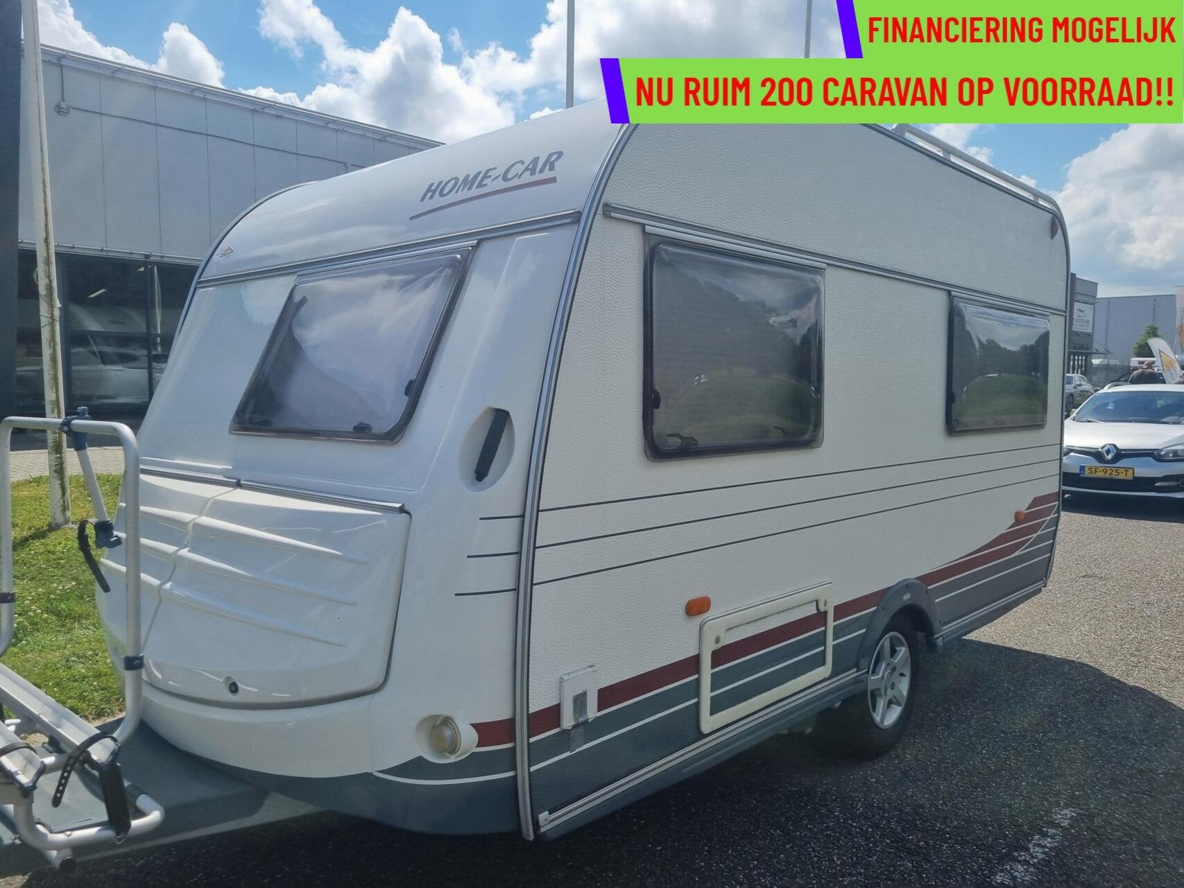 Home-car RACER 40 FRANSBED + MOVER + VOORTENT + EINDKEUKEN, Caravans en Kamperen, Bedrijf, 750 - 1000 kg, 6 tot 7 meter, Tot en met 4