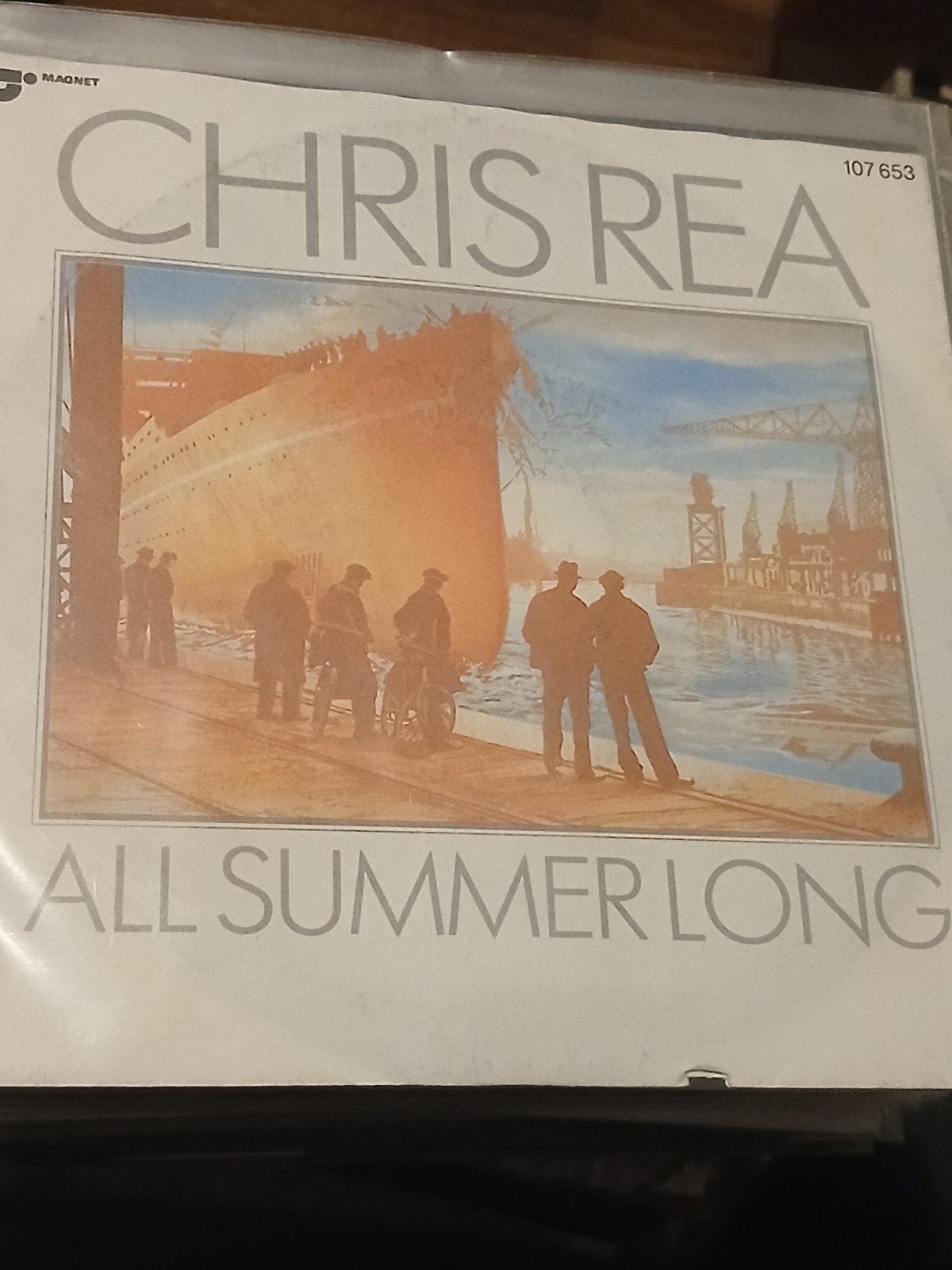 CHRIS REA all summer long 1985, Ophalen of Verzenden, Zo goed als nieuw, Pop