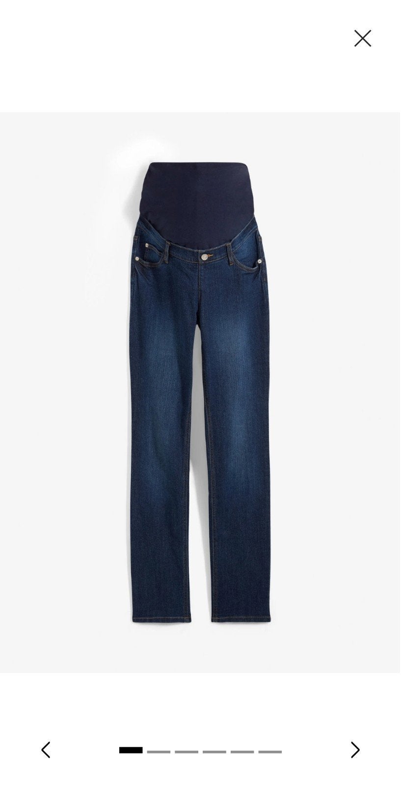 Nieuwe Zwangerschapsjeans mt 52 Straight Leg Biologisch Kato, Bonprix, Blauw, Maat 46/48 (XL) of groter, Nieuw
