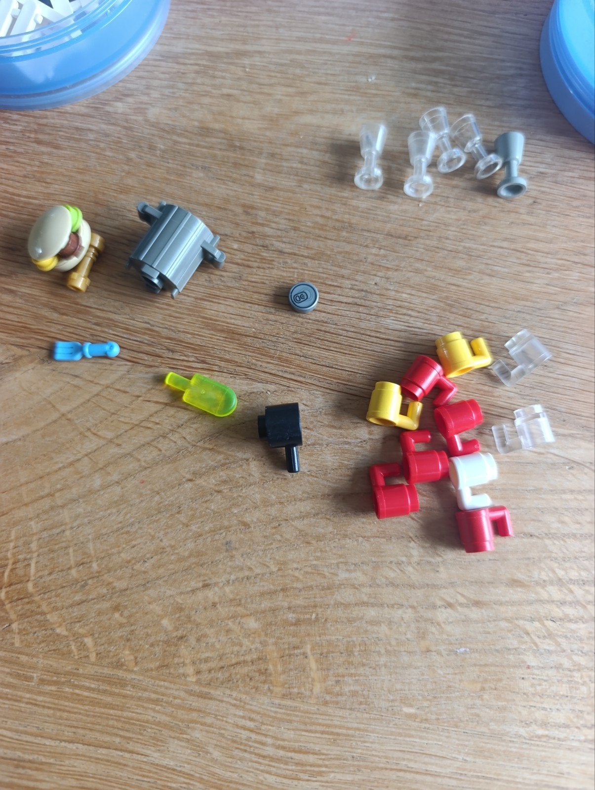 Lego accessoires rondom eten en drinken, Ophalen of Verzenden