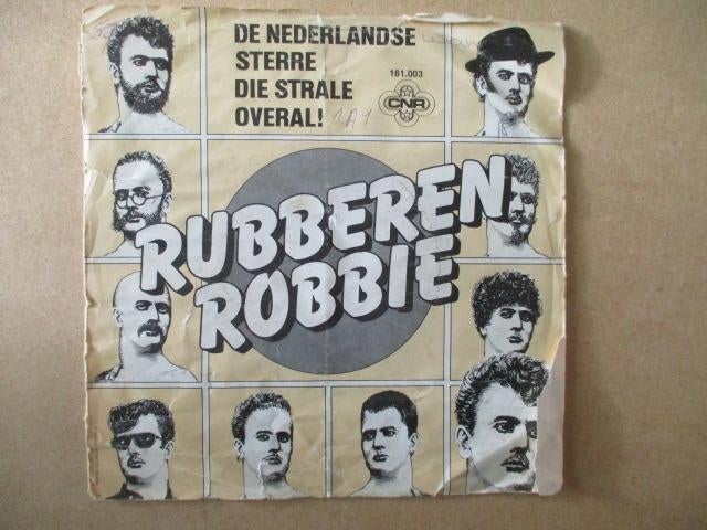 s0478 rubberen robbie - de nederlandse sterre die strale, Cd's en Dvd's, Vinyl Singles, Ophalen, Gebruikt, Overige genres, 7 inch