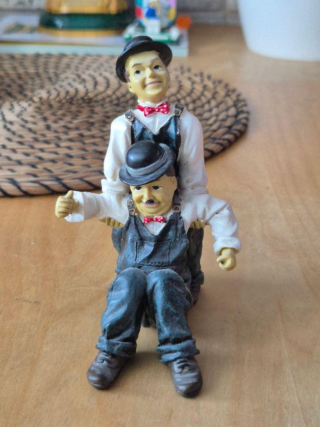 laurel en hardy met Hardy die gevallen is, Ophalen of Verzenden, Gebruikt, Overige typen
