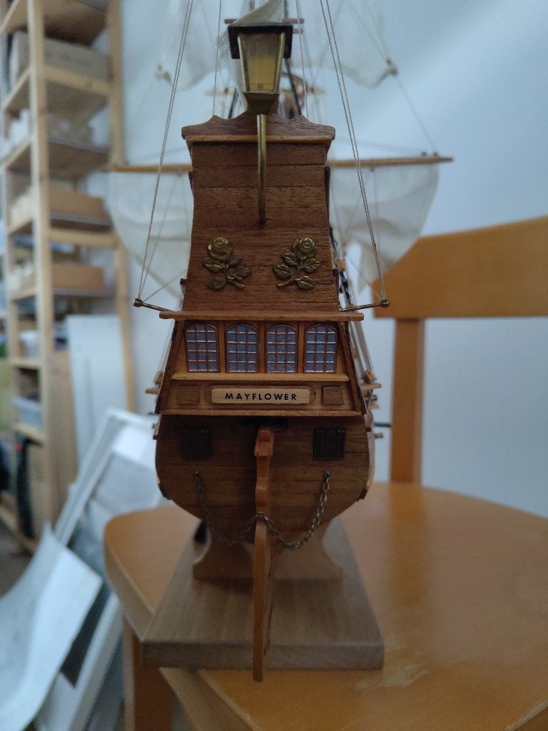 Prachtig model Mayflower (71x61x28 LxHxB), Hobby en Vrije tijd, Ophalen, Nieuw, Overige merken