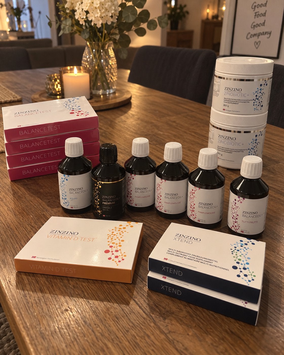 Zinzino uitgebreide set, Sport en Fitness, Ophalen of Verzenden, Nieuw, Poeder of Drank