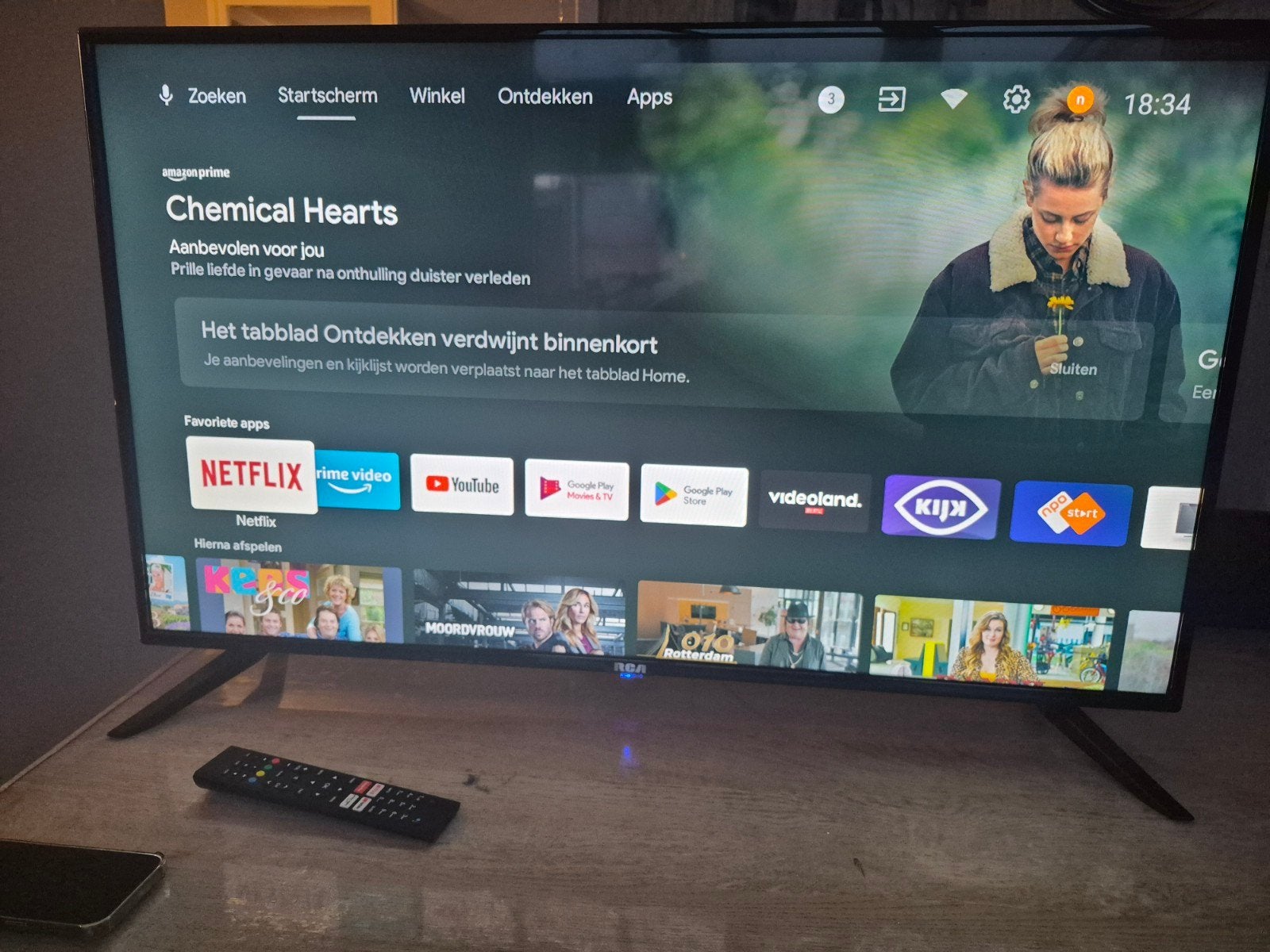 rca smart tv, Ophalen, 80 tot 100 cm, 50 Hz