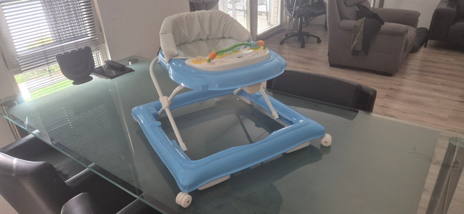 Asalvo Baby Loopstoel / Loopwagen met speelpaneel, Kinderen en Baby's, Ophalen, Gebruikt, Overige typen, Met licht