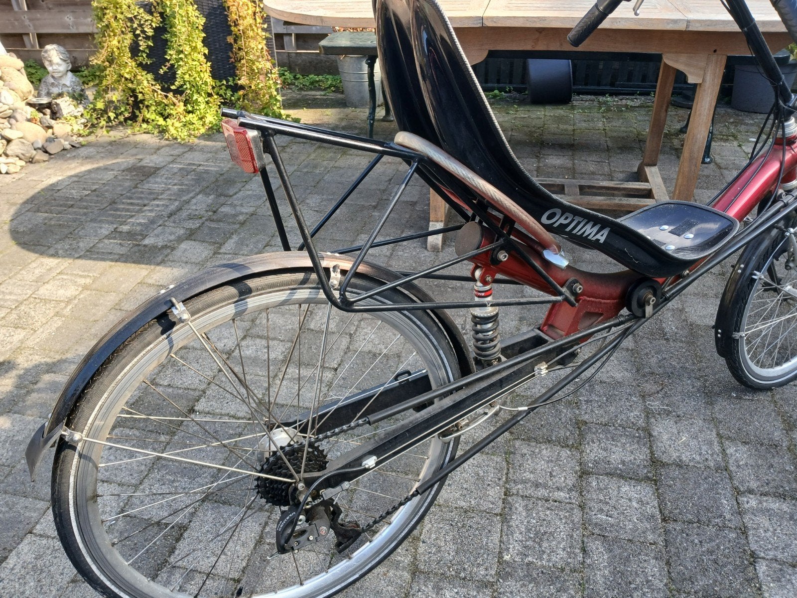 Optima Ligfiets - Comfortabel en Snel, Fietsen en Brommers, Gebruikt, Velgrem, Bovenstuur, Ophalen