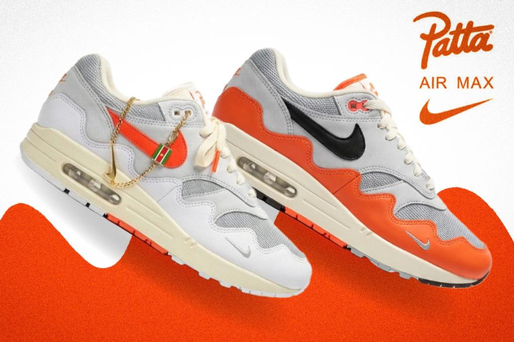 Patta X Nike Air Max 1 Crimson pack maat 43 beide voor 310,-, Kleding | Heren, Schoenen, Ophalen of Verzenden, Nieuw, Overige kleuren