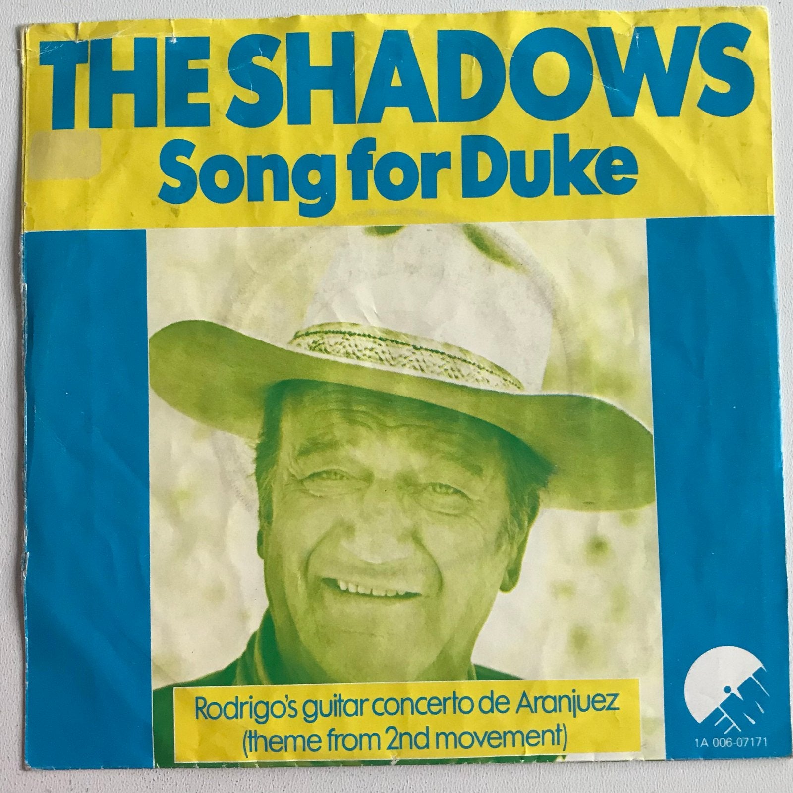 The Shadows - Song for Duke / Rodrigo's Guitar Concerto (Vin, Gebruikt, 7 inch, Pop, EP