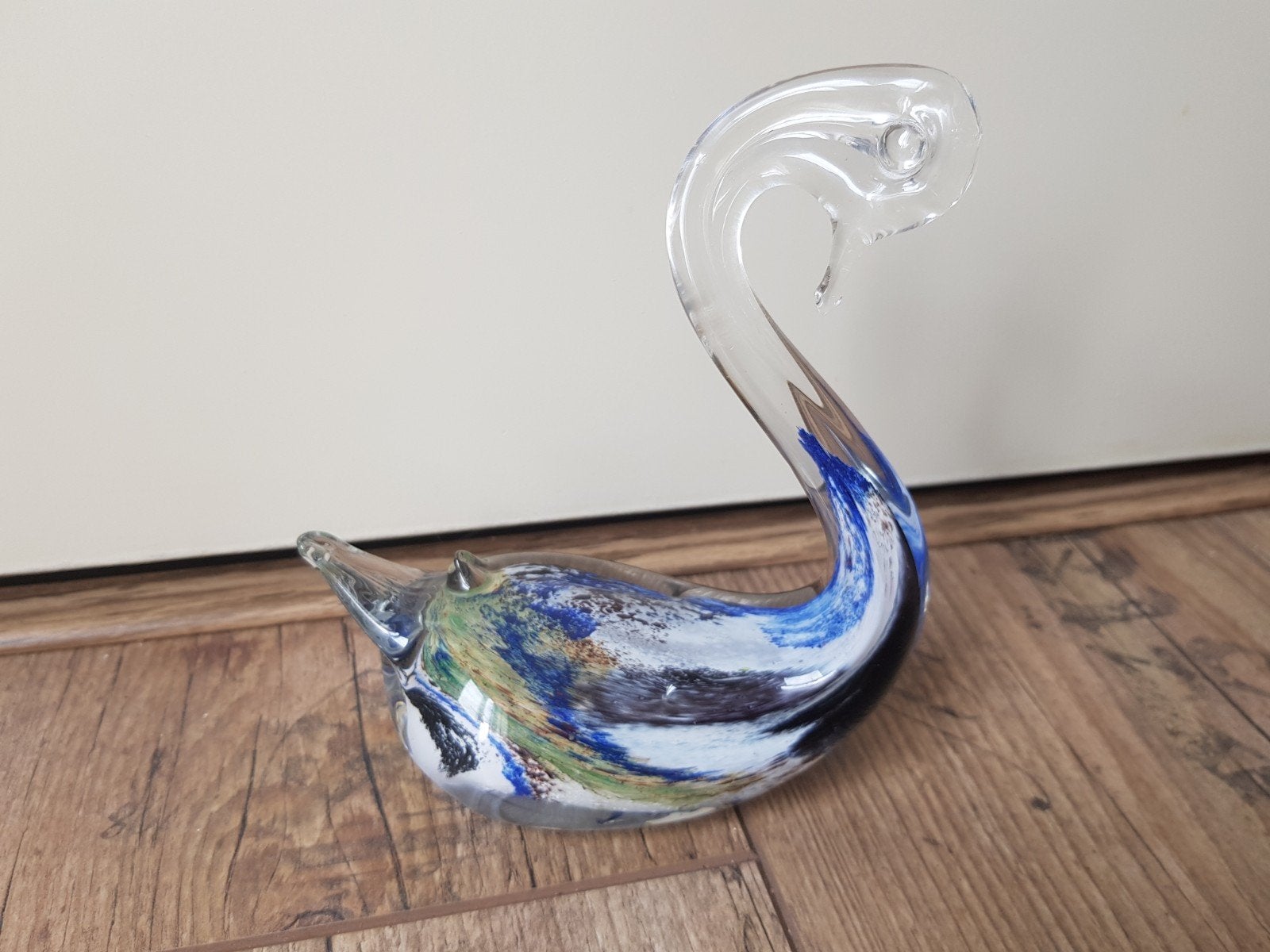 murano zwaan / design glaswerk zwanen, Antiek en Kunst, Antiek | Glas en Kristal, Ophalen of Verzenden