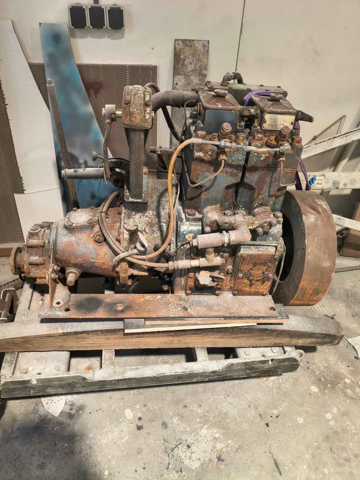 Petter AV2 Scheepsdiesel - Loop of Sloop, Ophalen of Verzenden, Gebruikt