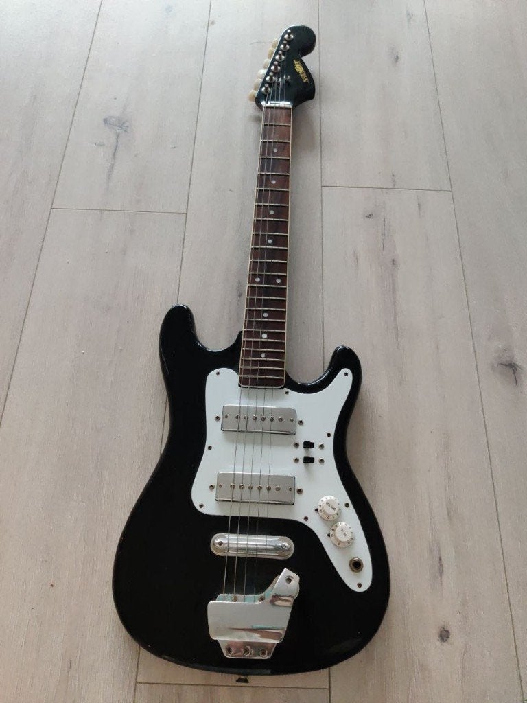 Satellite Vintage 70s elektrische gitaar - Japan, Ophalen of Verzenden, Gebruikt, Solid body, Overige merken