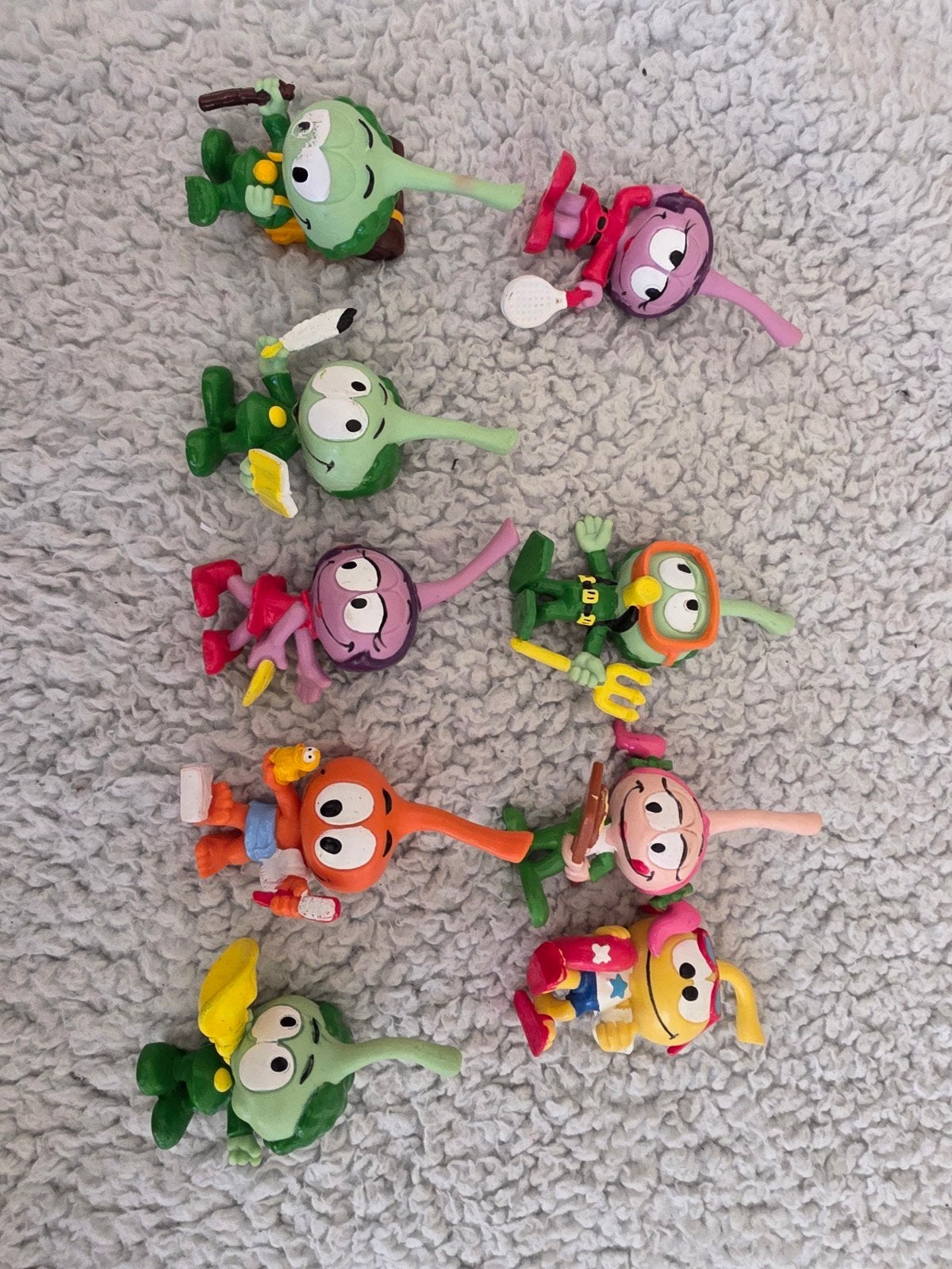 Vintage Snorkels Speelfiguren - Complete Set, Verzamelen, Ophalen of Verzenden