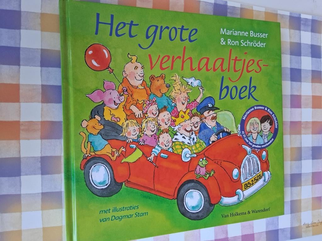 het grote verhaaltjesboek - marianne busser en ron schroder, Ophalen of Verzenden, Gelezen, Non-fictie