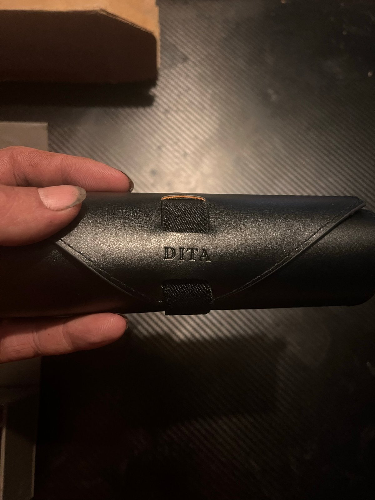 Dita Zonnebril - Nieuw met complete set, Zonnebril, Bruin, Nieuw, Ophalen