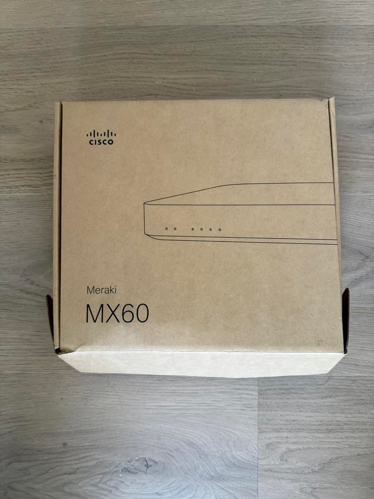 Cisco Meraki MX60 Firewall/Router - Nieuw in Doos, Ophalen of Verzenden, Nieuw, Router
