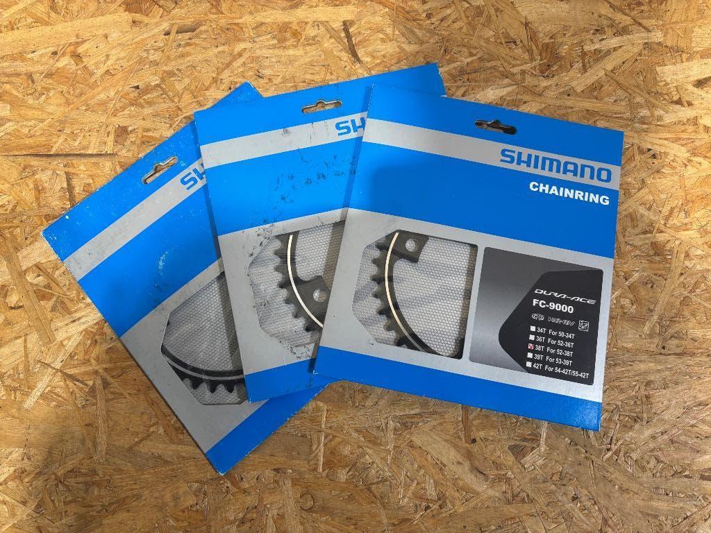 Shimano Dura ace. FC9000. Kettingblad, Fietsen en Brommers, Fietsonderdelen, Nieuw, Crankstel of Pedalen, Aluminium, Racefiets