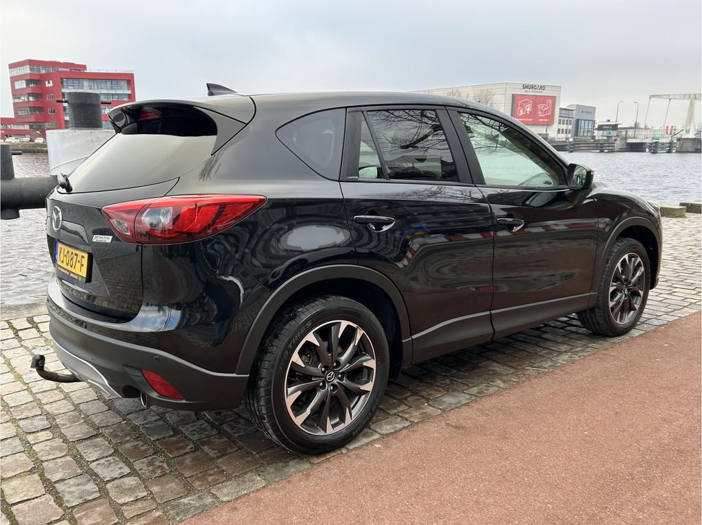 Mazda CX-5 2.5 SkyActiv-G 192 GT-M 4WD panodak leer 4x4 auto, Automaat, Euro 6, Leder en Stof, SUV of Terreinwagen