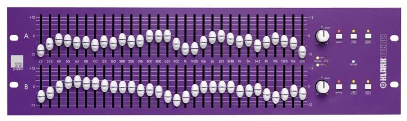 Klark technic Square one EQ, Muziek en Instrumenten, Effecten, Ophalen of Verzenden, Zo goed als nieuw, Equalizer