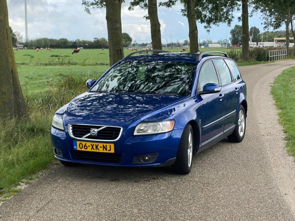 Volvo V50 1.8 2007 Blauw, Voorwielaandrijving, 1280 kg, Zwart, 4 cilinders