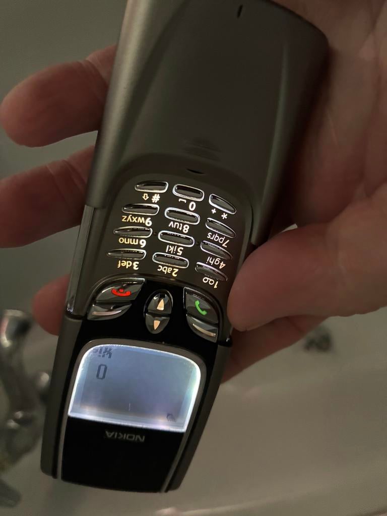 Nokia 8850 Klassieke Telefoon - Zilver, Compleet in Doos, Telecommunicatie, Schuifmodel, Geen camera, Fysiek toetsenbord, Ophalen of Verzenden