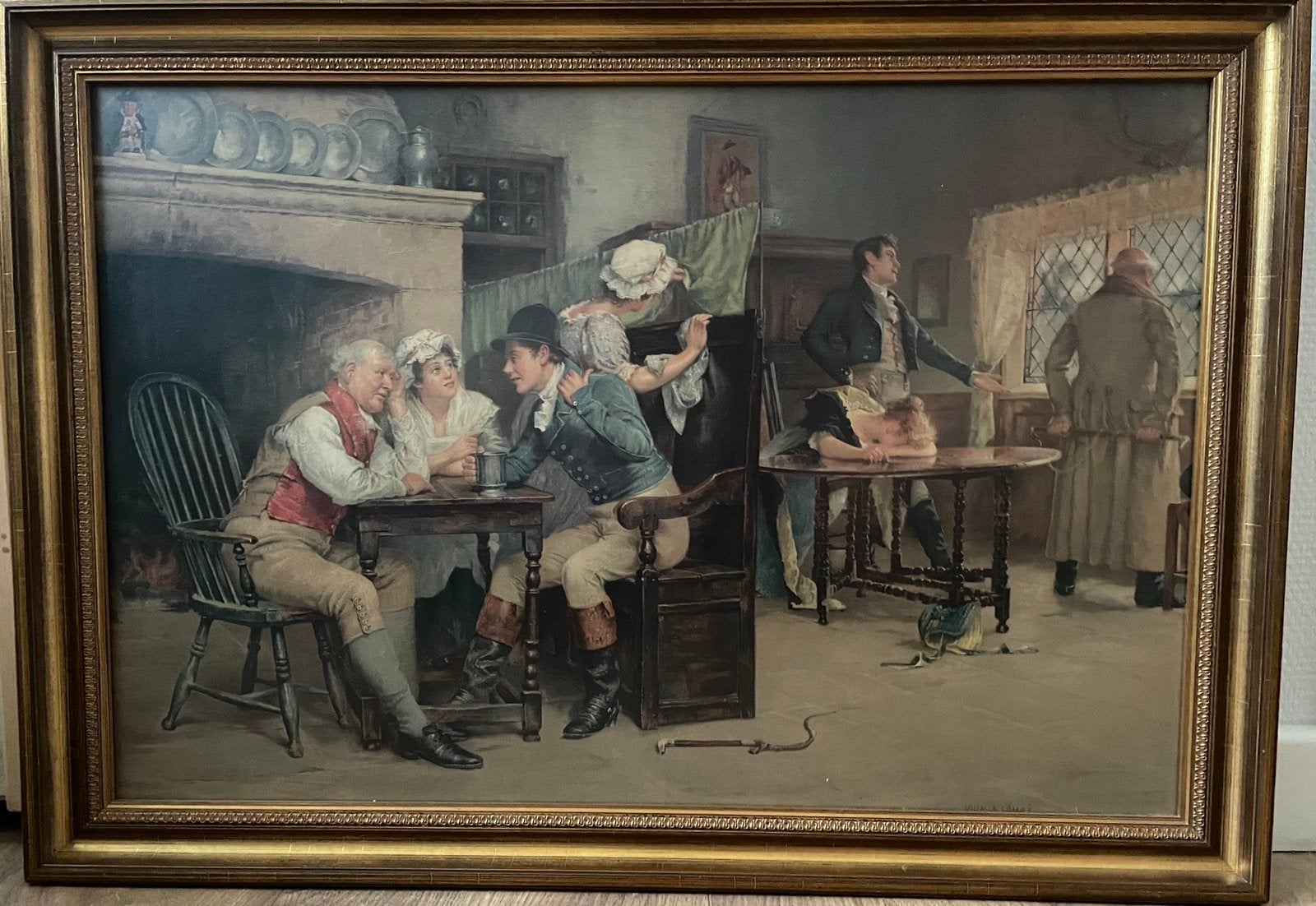 2 Schilderijen van John Arthur Lomax, Antiek en Kunst, Kunst | Schilderijen | Klassiek, Ophalen of Verzenden