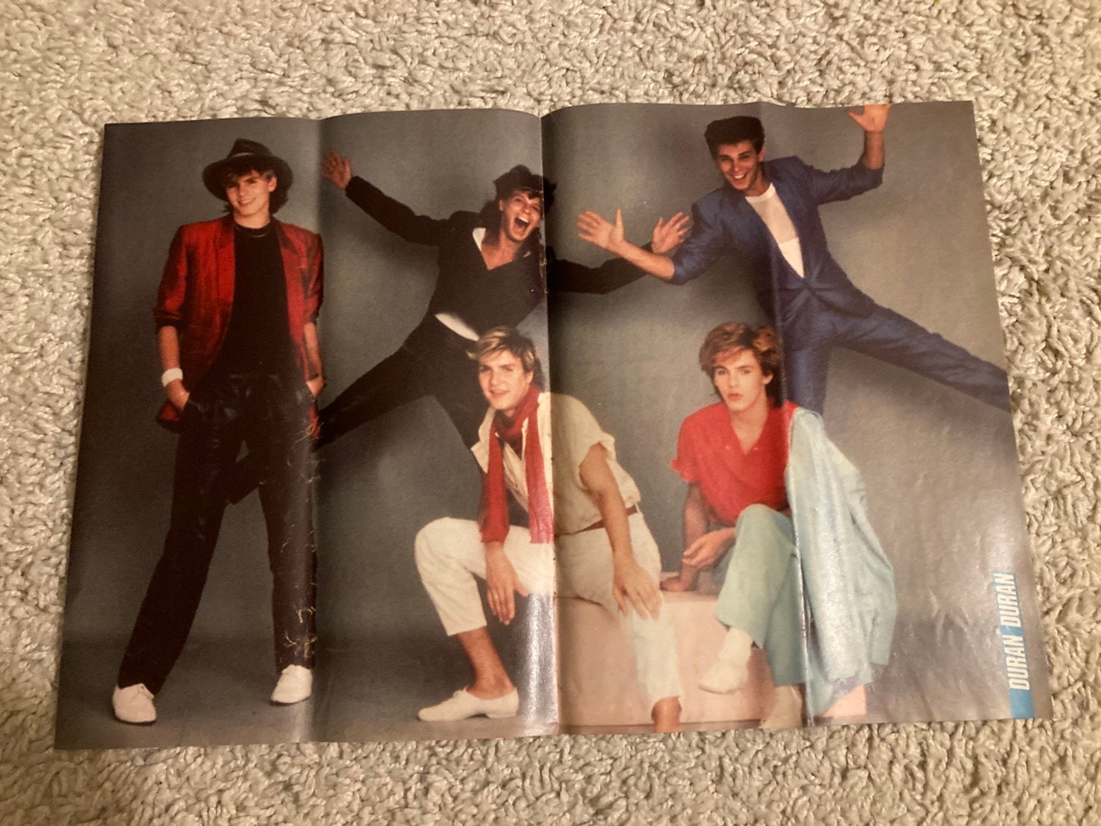 Poster A3 formaat DURAN DURAN, Ophalen of Verzenden, Zo goed als nieuw, A1 t/m A3