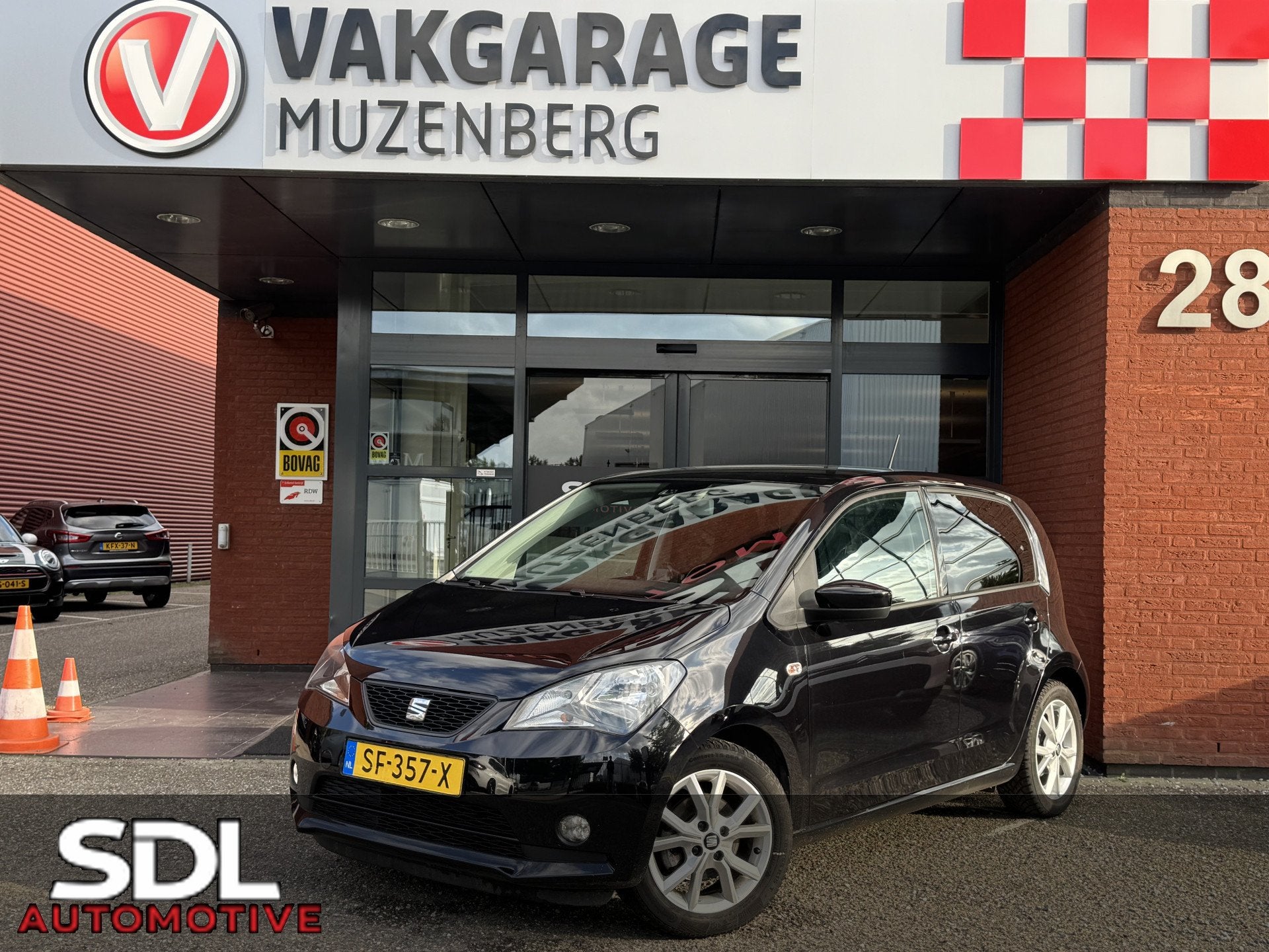 SEAT Mii 1.0 Sport Intense // AIRCO // PARKEER SENSOREN // 5, Auto's, Voorwielaandrijving, Dealer onderhouden, Stof, Gebruikt